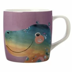 Pete Cromer Wildlife Mug 375ML Hippo Gift Boxed