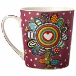 Donna's Garden Mug 350ML Delightful Daisy Tin Gift Boxed 5 Donna's Garden Mug 350ML Delightful Daisy Tin Gift Boxed -homeless mug-shop dx1020 1f