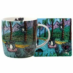 Royal Children's Hospital Foundation Uoo Uoo Mug & Coaster Set Mulga The Artist Gift Boxed