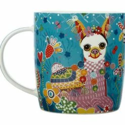 Donna Sharam Rainbow Jungle Mug 370ML Lively & Lovely Gift Boxed -homeless mug-shop dx1048 1f