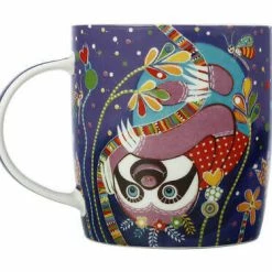 Donna Sharam Rainbow Jungle Mug 370ML Slow Walker Gift Boxed -homeless mug-shop dx1049 1f