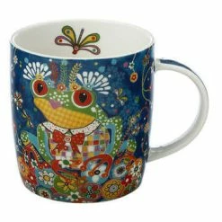 Donna Sharam Rainbow Jungle Mug 370ML Bubbles & Banjo Gift Boxed -homeless mug-shop dx1050 decal