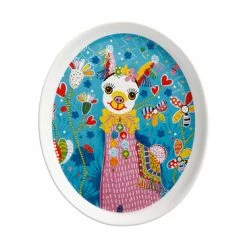 Donna Sharam Rainbow Jungle Plate 16cm Lively & Lovely Gift Boxed