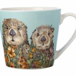Marini Ferlazzo Wild Planet Mug 370ML Sea Otters Gift Boxed