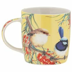 Alternative view of Katherine Castle Bird Talk Mug 370ML Superb Fairy-wrens Gift Boxed