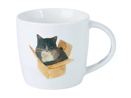 Marc Martin Feline Friends Mug 400ML Cat In A Box Gift Boxed 1 Marc Martin Feline Friends Mug 400ML Cat In A Box Gift Boxed