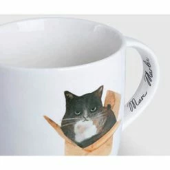 Alternative view of Marc Martin Feline Friends Mug 400ML Cat In A Box Gift Boxed