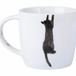 Alternative view of Marc Martin Feline Friends Mug 400ML Just Hanging On Gift Boxed