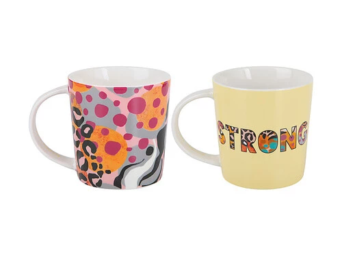 Kasey Rainbow Be Fierce Mug Set Of 2 380ML Strong Gift Boxed 3 Kasey Rainbow Be Fierce Mug Set Of 2 380ML Strong Gift Boxed - Image 3