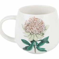 The Blck Pen Golden Summer Mug 400ML Waratah Gift Boxed -homeless mug-shop dx1287 side