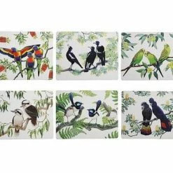 Birdsong Placemat Set Of 6 34x26.5cm Assorted