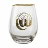 The Letterettes Stemless Glass 500ML @ Gift Boxed""
