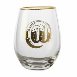 The Letterettes Stemless Glass 500ML @ Gift Boxed""