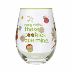 Kasey Rainbow Sparkly Season Stemless Glass 500ML Light Green Gift Boxed