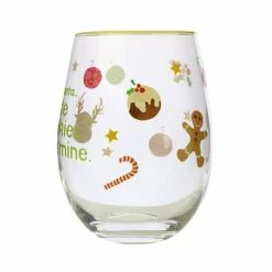 Kasey Rainbow Sparkly Season Stemless Glass 500ML Light Green Gift Boxed -homeless mug-shop fk0079 a1