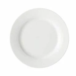 White Basics Rim Entree Plate 23cm -homeless mug-shop fx0129 1