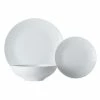 White Basics Tribeca Coupe Dinner Set 12 Piece