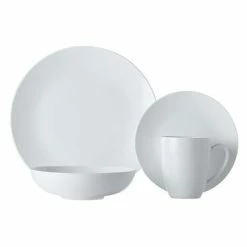 White Basics Fitzrovia Coupe Dinner Set 16 Piece