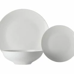 White Basics Tribeca Coupe Dinner Set 18 Piece