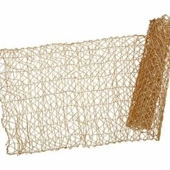Glitz Lace Runner 150x30cm Gold