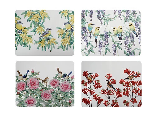 Royal Botanic Gardens - Garden Friends Cork Back Placemat 34x26.5cm Set Of 4 Gift Boxed 1 Royal Botanic Gardens - Garden Friends Cork Back Placemat 34x26.5cm Set Of 4 Gift Boxed