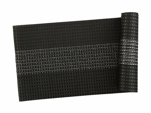 Table Accents Woven Lurex Runner 30x150cm Black 2 Table Accents Woven Lurex Runner 30x150cm Black - Image 2