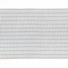 Table Accents Lurex Bamboo Weave Placemat 45x30cm White W/Gld