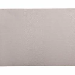 Table Accents Leather Look Alligator Placemat 43x30cm Ecru