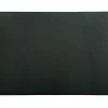 Table Accents Leather Look Cowhide Placemat 43x30cm Charcoal