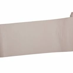 Table Accents Leather Look Cowhide Runner 30x150cm Salt