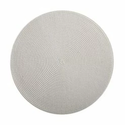 Table Accents Round Placemat 38cm White