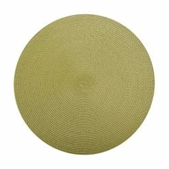 Table Accents Round Placemat 38cm Olive