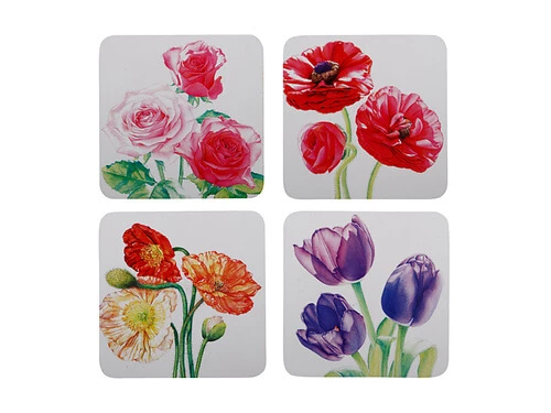 Katherine Castle Floriade Cork Back Coaster 10.5cm Set Of 4 Assorted Gift Boxed 1 Katherine Castle Floriade Cork Back Coaster 10.5cm Set Of 4 Assorted Gift Boxed