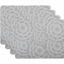 Gerbera Cork Back Placemat 34x26.5cm Set Of 4 Gift Boxed