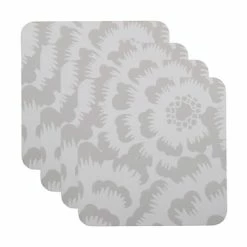 Gerbera Cork Back Coaster 10.5cm Set Of 4 Gift Boxed