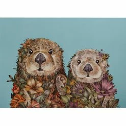 Marini Ferlazzo Wild Planet Placemat 43.5x28.5cm Sea Otters