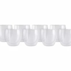 Blend Double Wall Cup 250ML Set Of 8 Gift Boxed