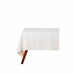 Cotton Classics Rectangular Tablecloth 300x150cm Snow