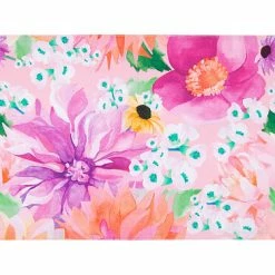 Teas & C's Dahlia Daze Cotton Placemat 45x30cm Pink