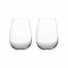 Calia Stemless Wine Glass 500ML Set Of 2 Gift Boxed
