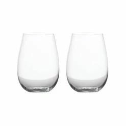 Calia Stemless Wine Glass 500ML Set Of 2 Gift Boxed