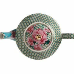 Alternative view of Teas & C's Silk Road Teapot With Infuser 500ML Aqua Gift Boxed