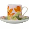 Royal Botanic Gardens Victoria Lotus Demi Cup & Saucer 100ML Pink Gift Boxed
