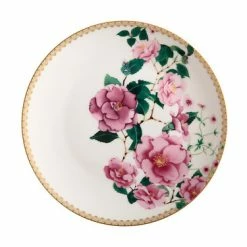 Teas & C's Silk Road Coupe Plate 19.5cm White Gift Boxed