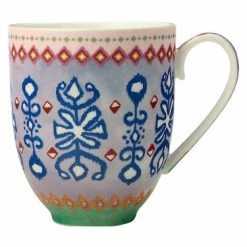 Teas & C's Zanzibar Coupe Mug 440ML Ikat Gift Boxed
