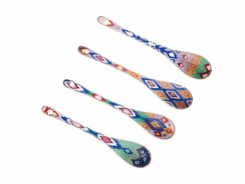 Teas & C's Zanzibar Teaspoon Set Of 4 Gift Boxed 1 Teas & C's Zanzibar Teaspoon Set Of 4 Gift Boxed