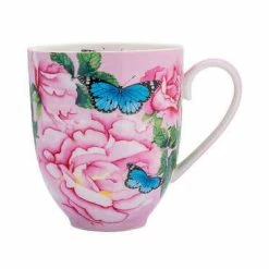 Gabby Malpas Posey Mug & Coaster Set Cabbage Roses Gift Boxed 5 Gabby Malpas Posey Mug & Coaster Set Cabbage Roses Gift Boxed -homeless mug-shop hv0325 a3