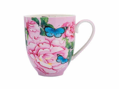 Gabby Malpas Posey Mug & Coaster Set Cabbage Roses Gift Boxed 3 Gabby Malpas Posey Mug & Coaster Set Cabbage Roses Gift Boxed - Image 3