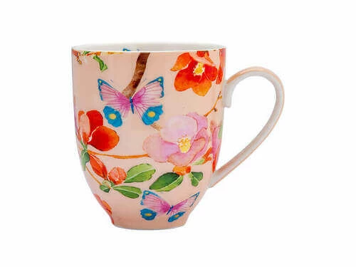 Gabby Malpas Posey Mug & Coaster Set Japonica Joy Gift Boxed 3 Gabby Malpas Posey Mug & Coaster Set Japonica Joy Gift Boxed - Image 3