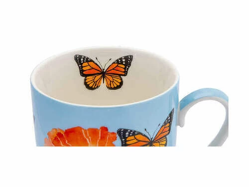 Gabby Malpas Posey Mug & Coaster Set Field Of Poppies Gift Boxed 2 Gabby Malpas Posey Mug & Coaster Set Field Of Poppies Gift Boxed - Image 2